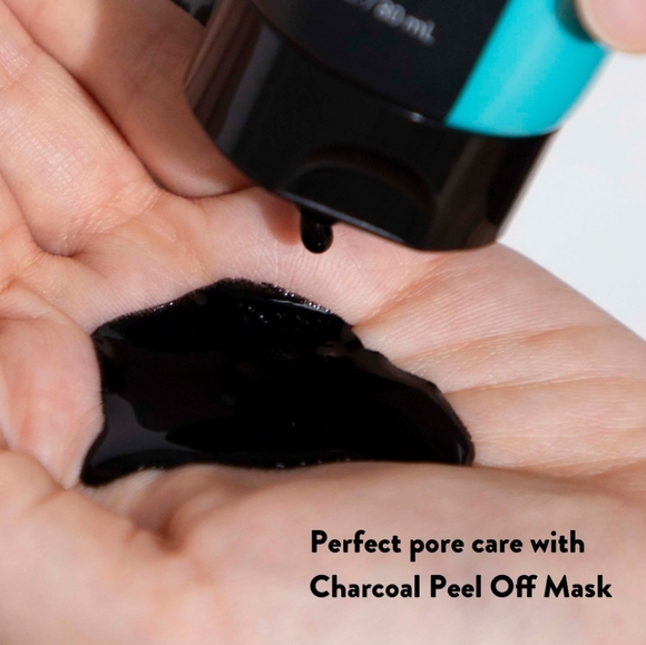 Soo'AE Black Charcoal Peel Off Mask, Pore Care + Clarifying, Made In Korea, NEW - Picture 9 of 9